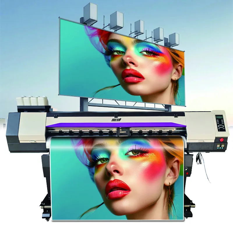 Commercial Wallpaper Printing - Imprimante éco-solvant Santos 1,6 m pour