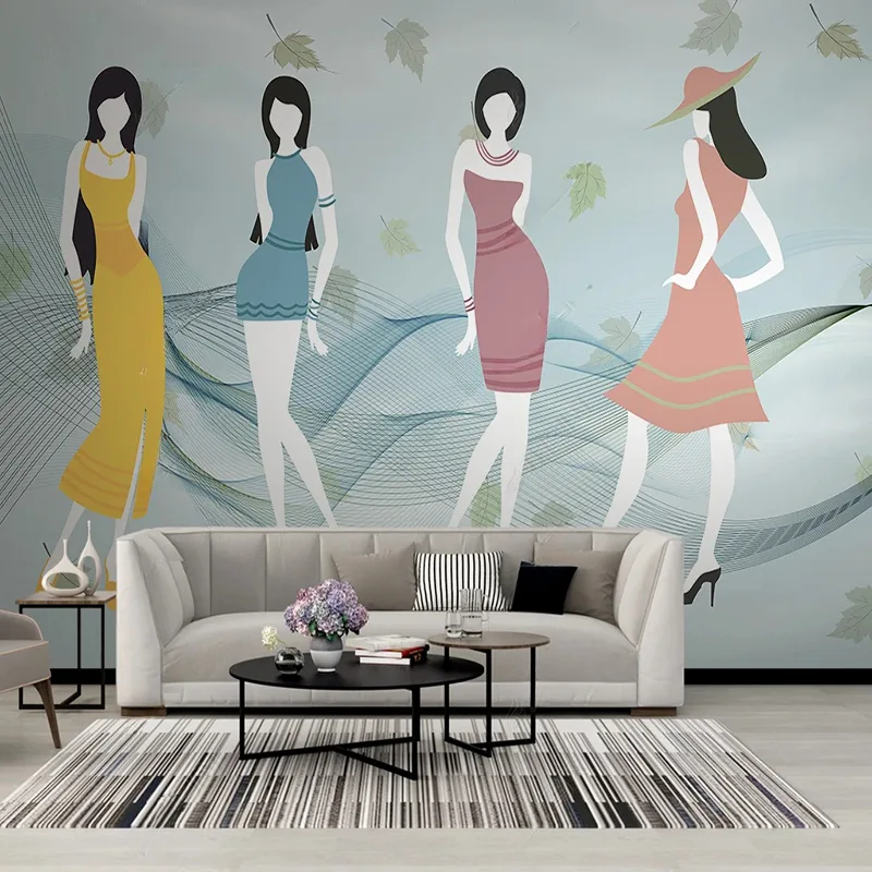 Commercial Wallpaper Printing - Papier Peint Mural Moderne Personnalisé, Fresh