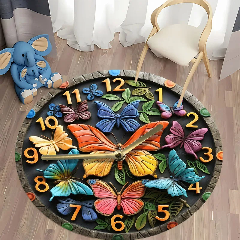 Commercial Wall Printing Machine - Horloge murale 3D en forme de