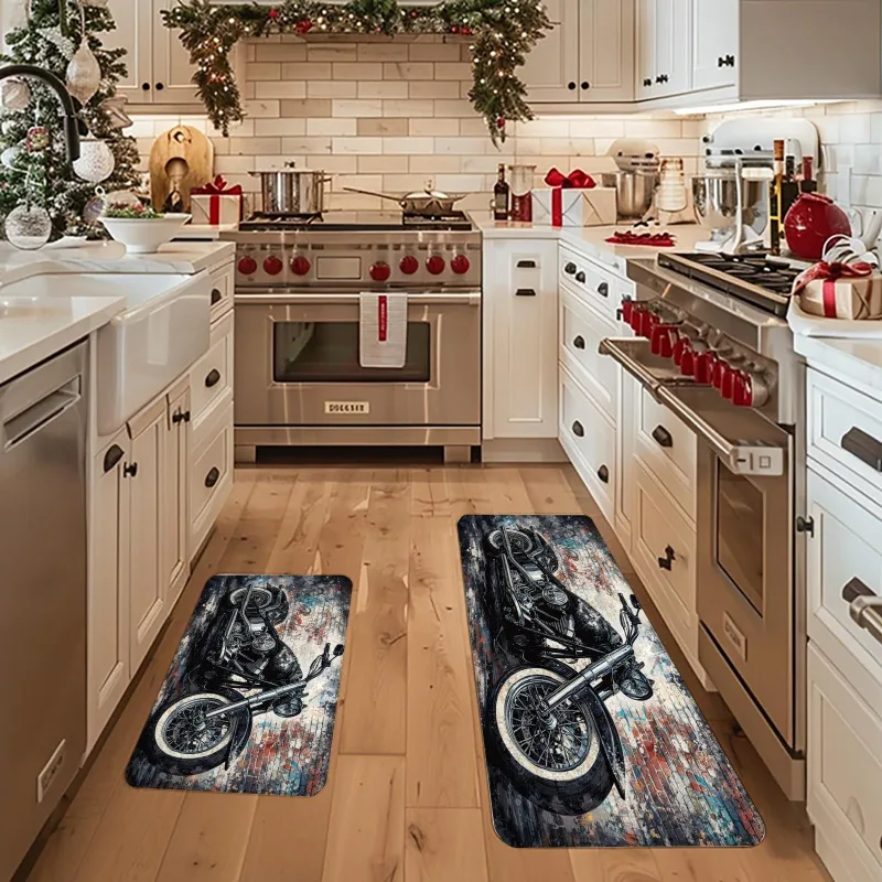 Commercial Wall Printing Machine - Tapis de cuisine VIKAMA rétro effet