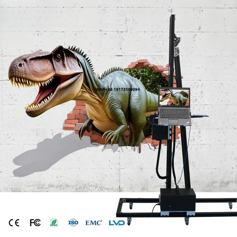 Commercial Wall Printing Machine - Machine d'impression murale verticale à jet
