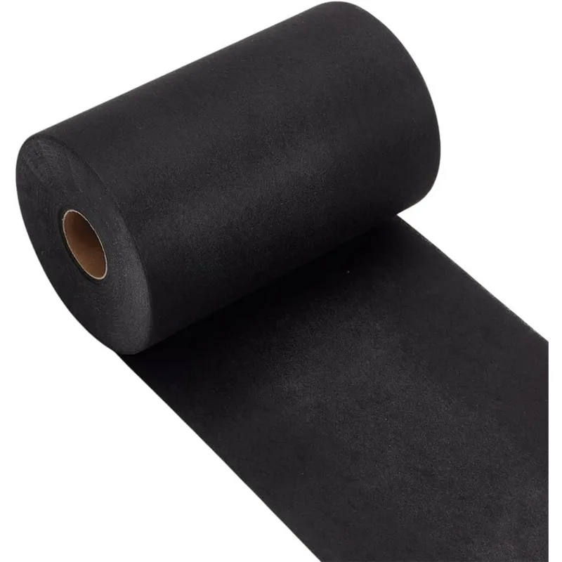 Embroidery Stabilizer Backing - Stabilisateur de broderie découpable noir, rouleau