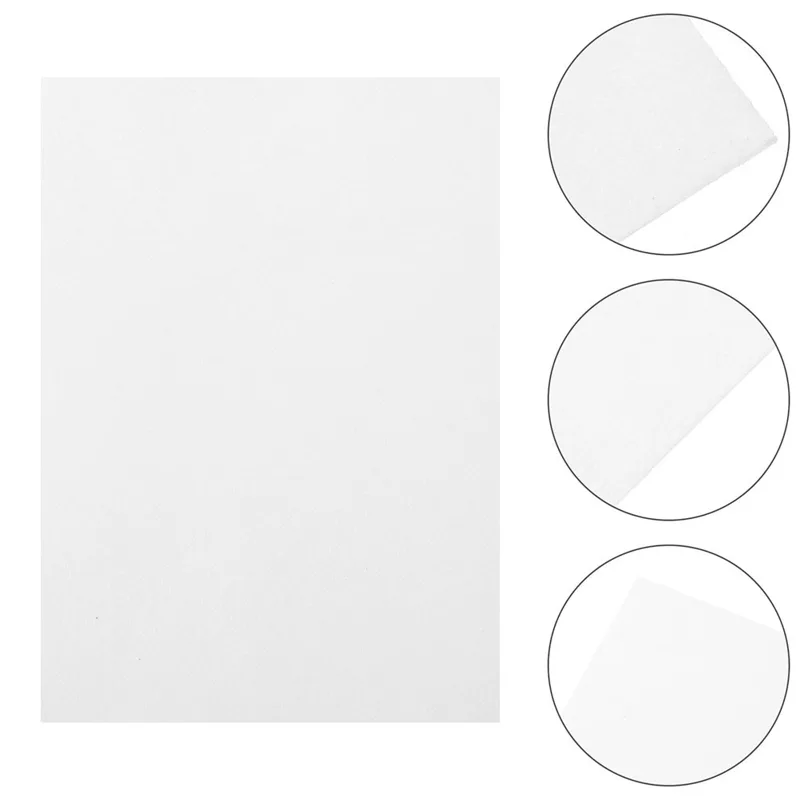 Embroidery Stabilizer Backing - Lot de 4 stabilisateurs adhésifs pour