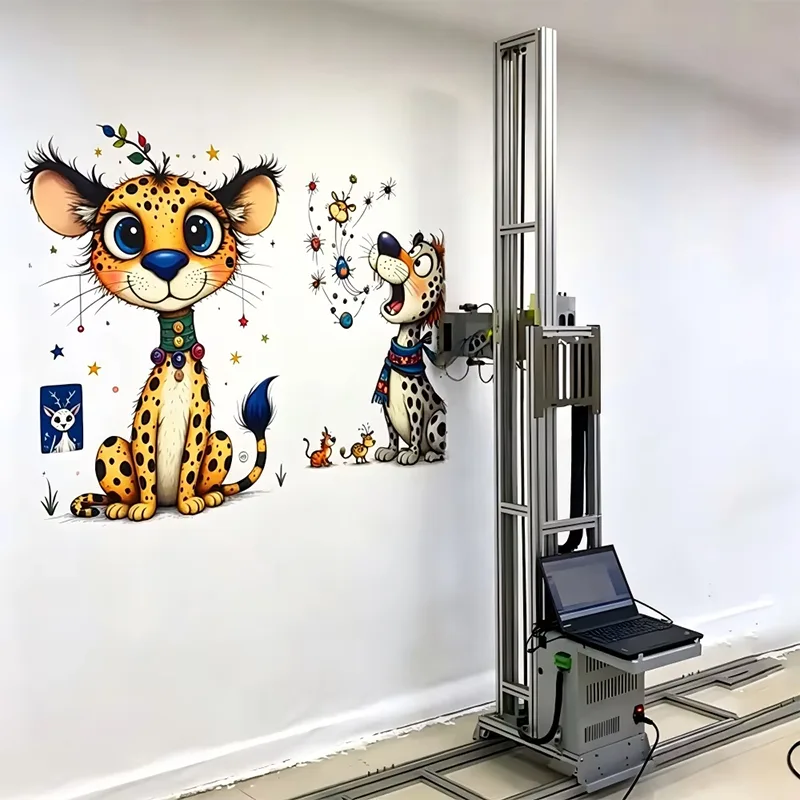 Commercial Wall Printing Machine - Système d'impression verticale compact, machine d'impression
