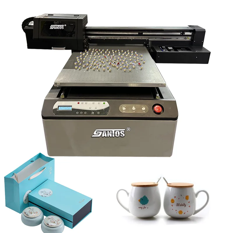Commercial Uv Printing Machine - Machine d'impression UV plate 60*90cm, imprimante