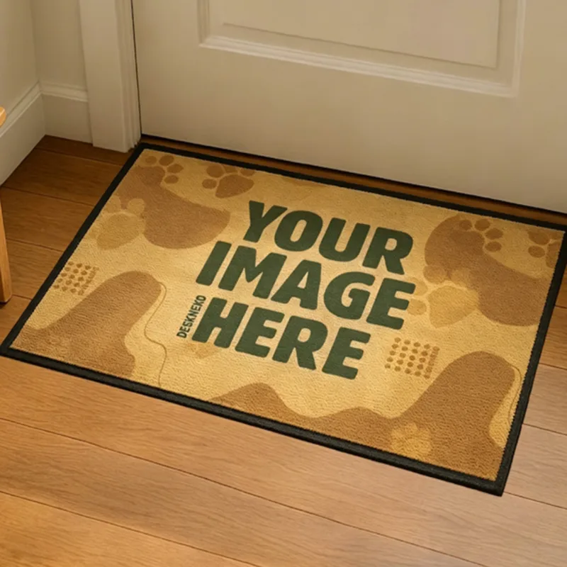 Commercial Printing Business - Tapis d'entrée personnalisé pour la décoration