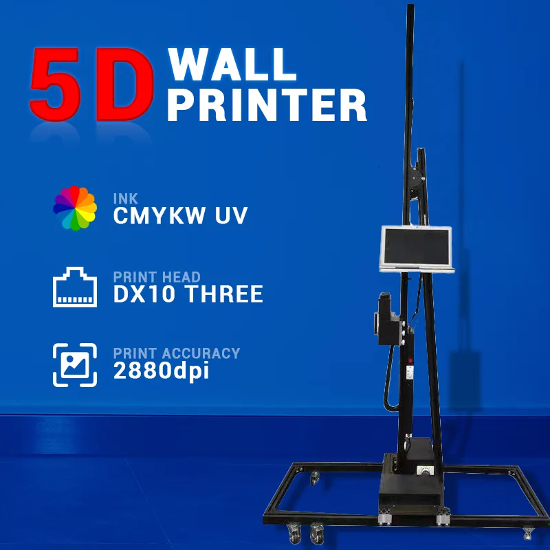 Commercial Wall Printing Machine - BK-UP600S 3D UV Machine d'impression publicitaire