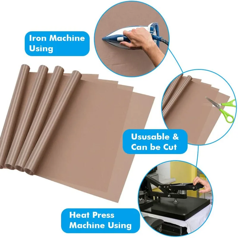 Film en polytétrafluoroéthylèn - Heat Press Teflon Sheet avis et prix