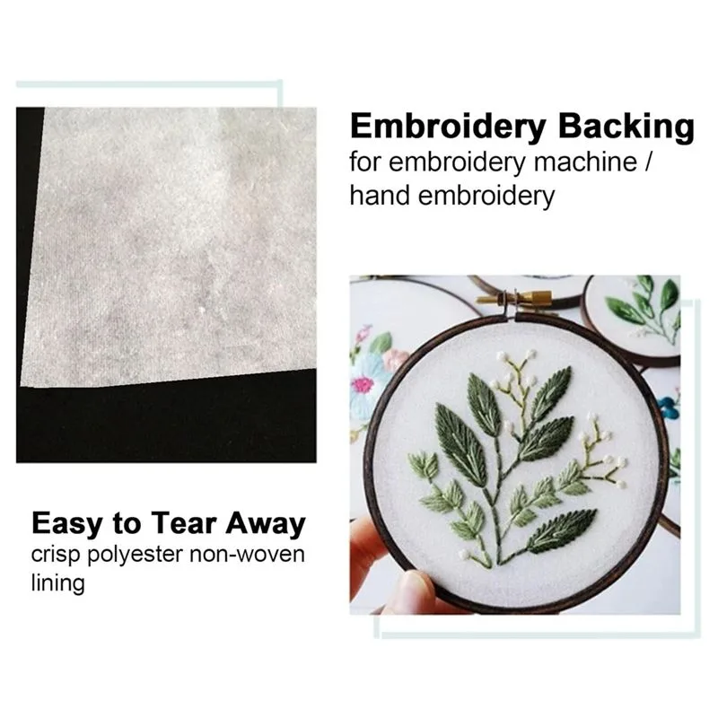 ABKJ - Stabilisateurs détachab - Embroidery Stabilizer Backing avis et prix