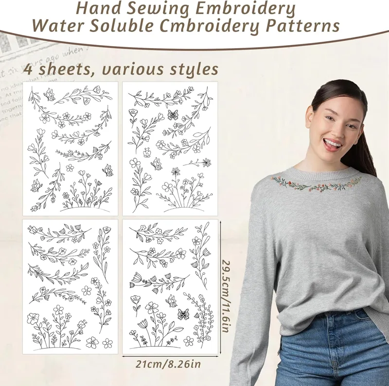 Papier de broderie soluble dan - Embroidery Stabilizer Backing avis et prix