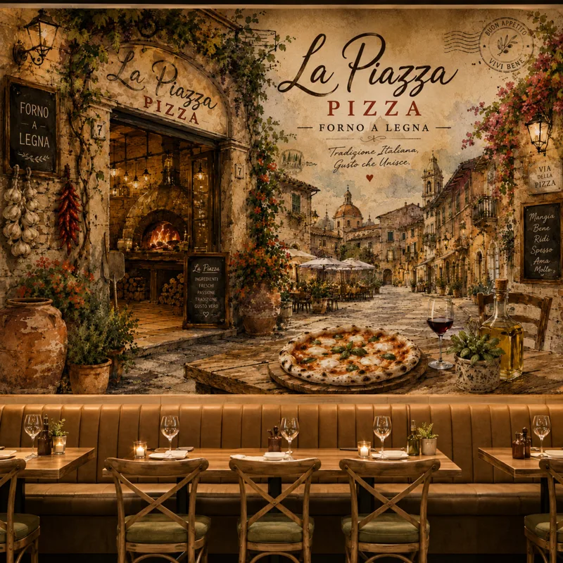 Papier peint mural vintage Piz - Commercial Wallpaper Printing avis et prix