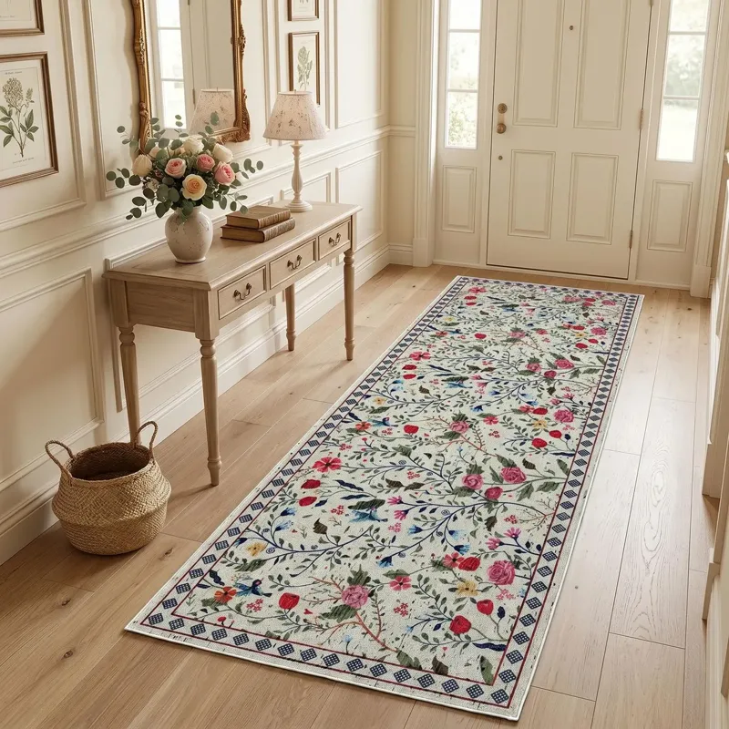 Tapis à imprimé botanique, sty - Commercial Printing Ink avis et prix