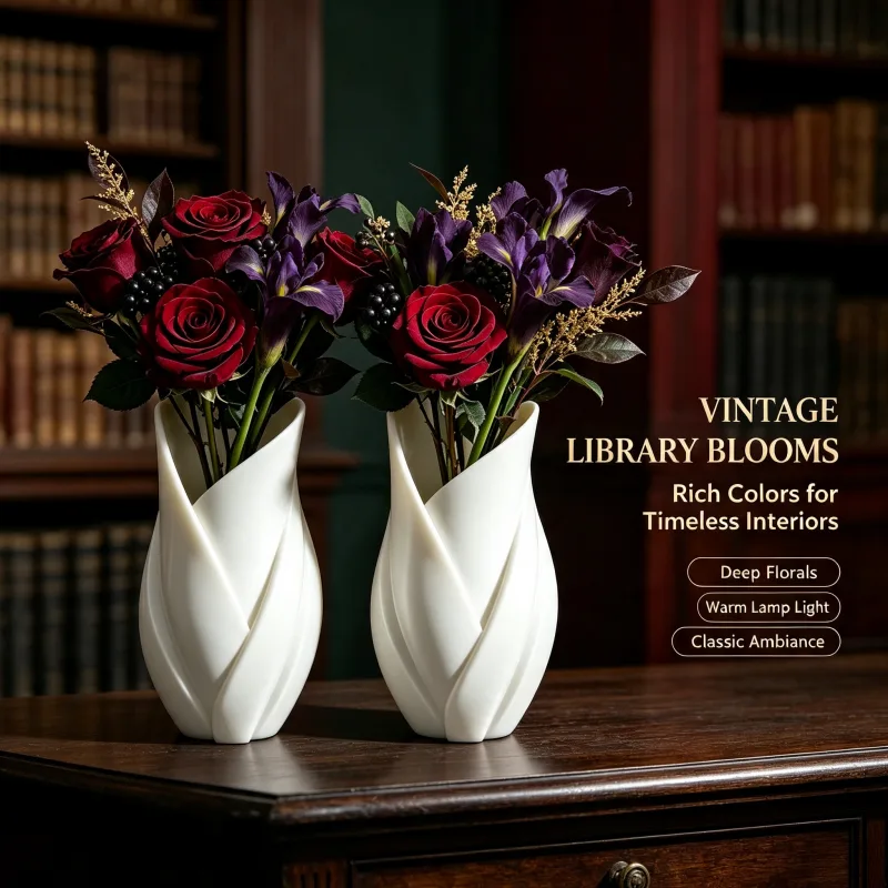 Ensemble de deux vases sculptu - Commercial Printing Business avis et prix