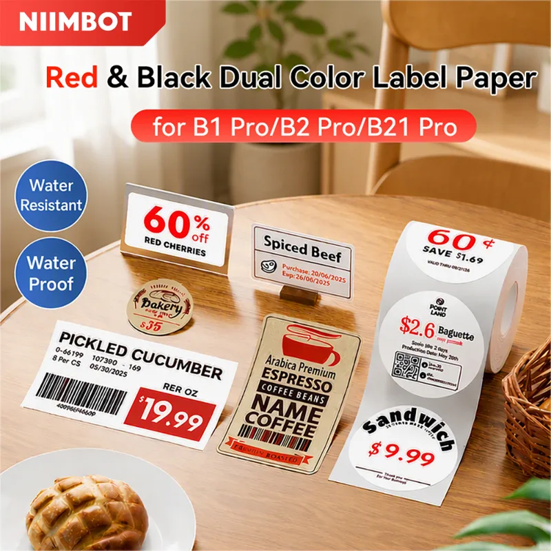 1 rouleau d'étiquettes adhésiv - Commercial Printing Business avis et prix
