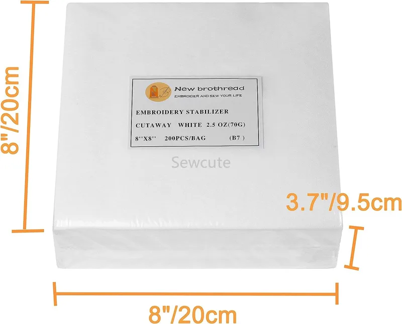 100 feuilles nouveau support d - Embroidery Stabilizer Backing avis et prix