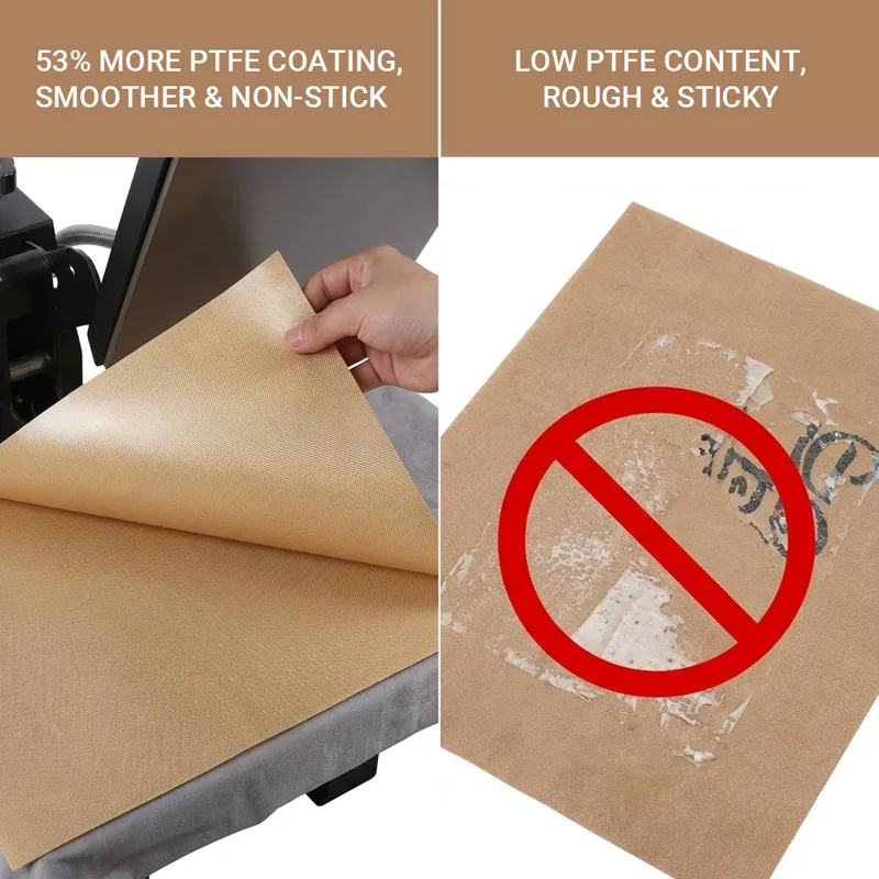 Lot de 3 feuilles de Teflon PT - Heat Press Teflon Sheet avis et prix
