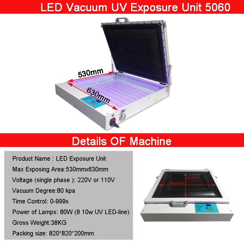 Unité d'exposition UV LED sous - Commercial Uv Printing Machine avis et prix